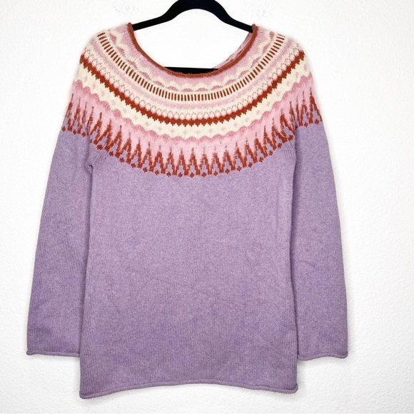 Sundance Piper Fair Isle Wool Sweater - Picture 1 of 11